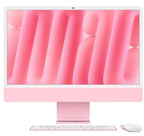 Apple 2024 iMac All-in-One Desktop Computer with M4 chip with 8-core CPU and 8-core GPU: Built for A